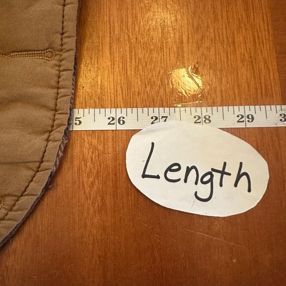 Vintage Plaid Wool Blend Toggle Vest Small Blue & Brown - Picture 4 of 9